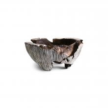 Carved Bowl with Legs by Objects