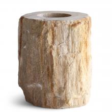 Petrified Wood Candle Holder by SCENT
