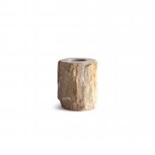 Petrified Wood Candle Holder by SCENT